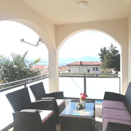 Lovely Sea View House In Malinska Island Krk Exterior foto